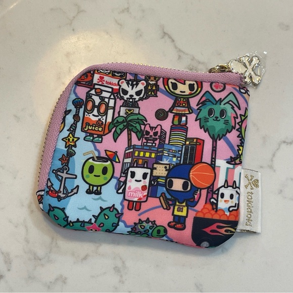 Tokidoki Coin Purse Pink NWOT - Picture 1 of 3